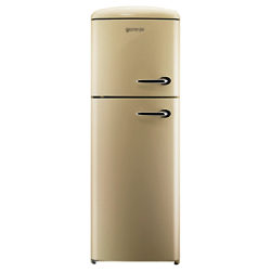 Gorenje RF60309OC-L Freestanding Fridge Freezer, A++ Energy Rating, Left-Hand Hinge, 60cm Wide, Cream